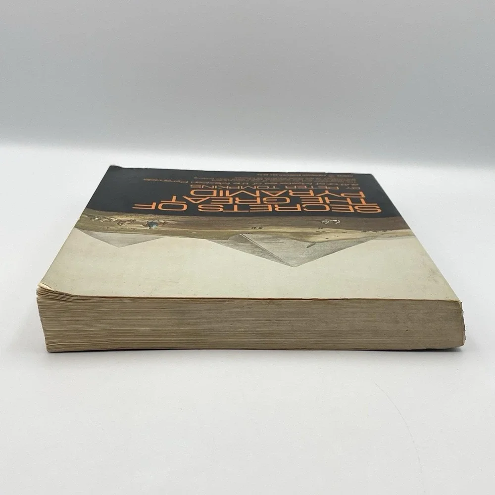 Secrets of the Great Pyramid Peter Tompkins 1978 1st‎ Colophon PB Edition